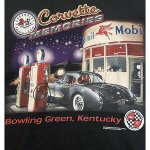 National Corvette Museum OFFICIAL Retired GM - Memories T-Shirt Men's XL NEW